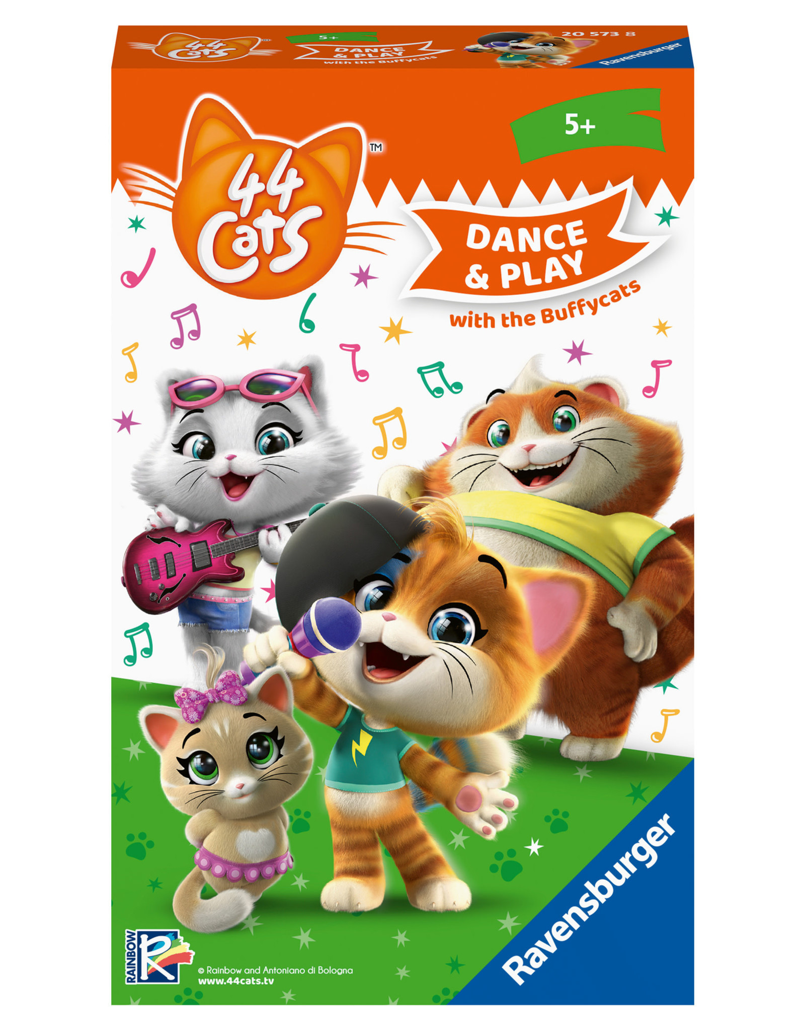 Ravensburger Ravensburger 205738   44 Cats: Dance And Play - Pocketspel