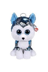 Ty Fashion Ty Fashion Rugzak Slush de Blauwe Husky ( 17x12,5x26cm)