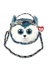 Ty Fashion Ty Fashion Schoudertas Slush  de Blauwe Husky 20cm