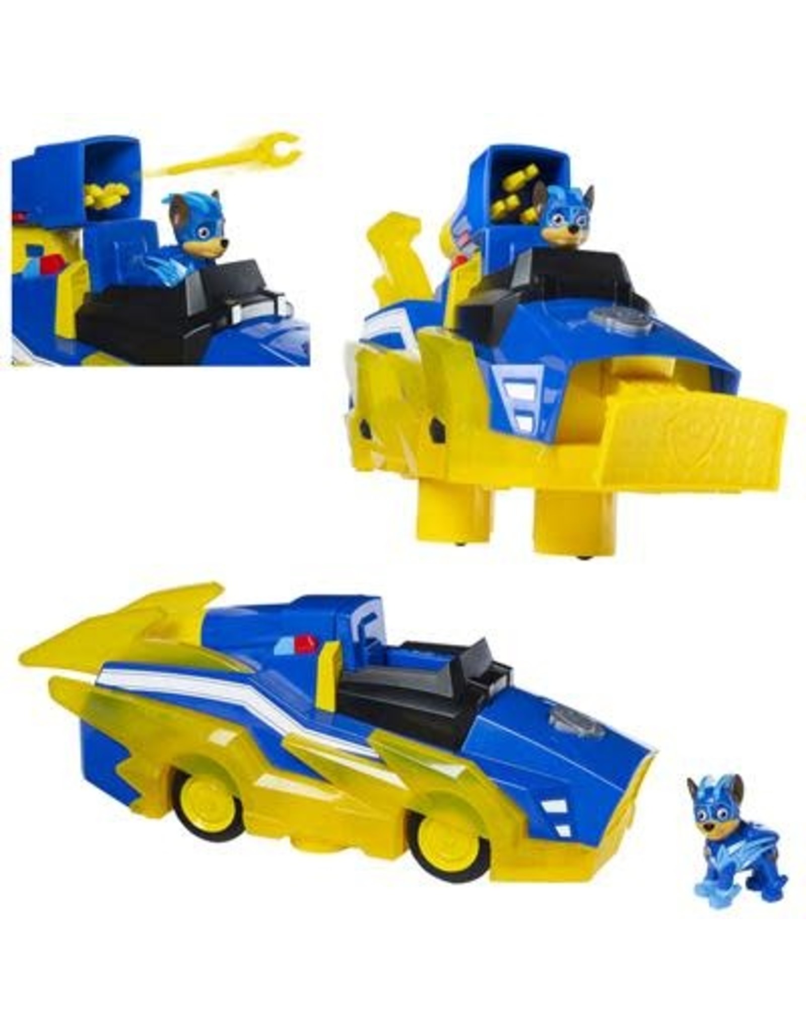 Spin Master Mighty Pups Chase  Charged Up Hovercraft - Paw Patrol