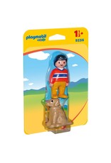 Playmobil Playmobil 1.2.3  9256 Man met Hond