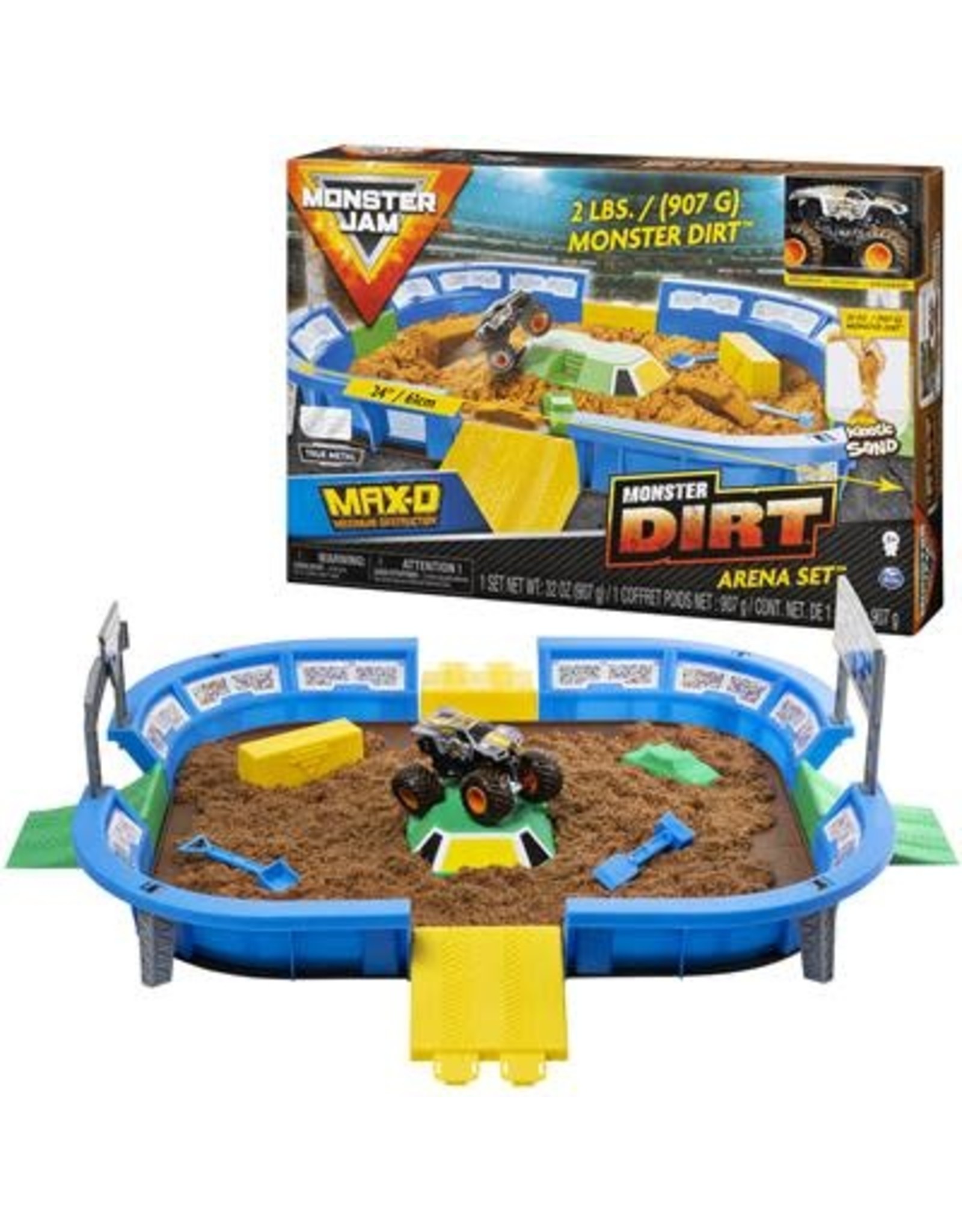 Spin Master Monster Jam 1:64 Monster Dirt Arena Set