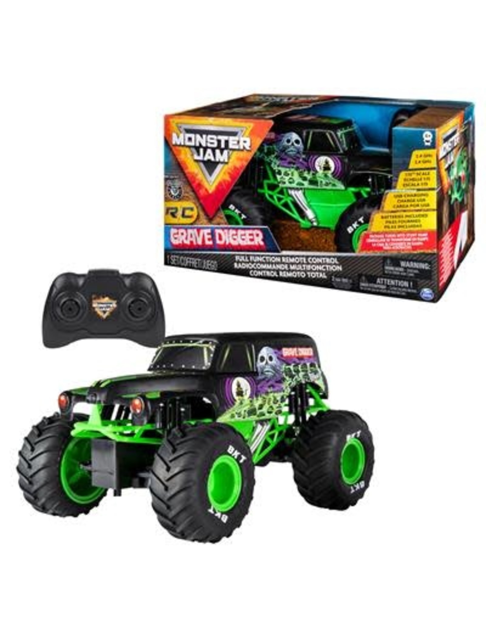 Spin Master Monster Jam RC Grave Digger