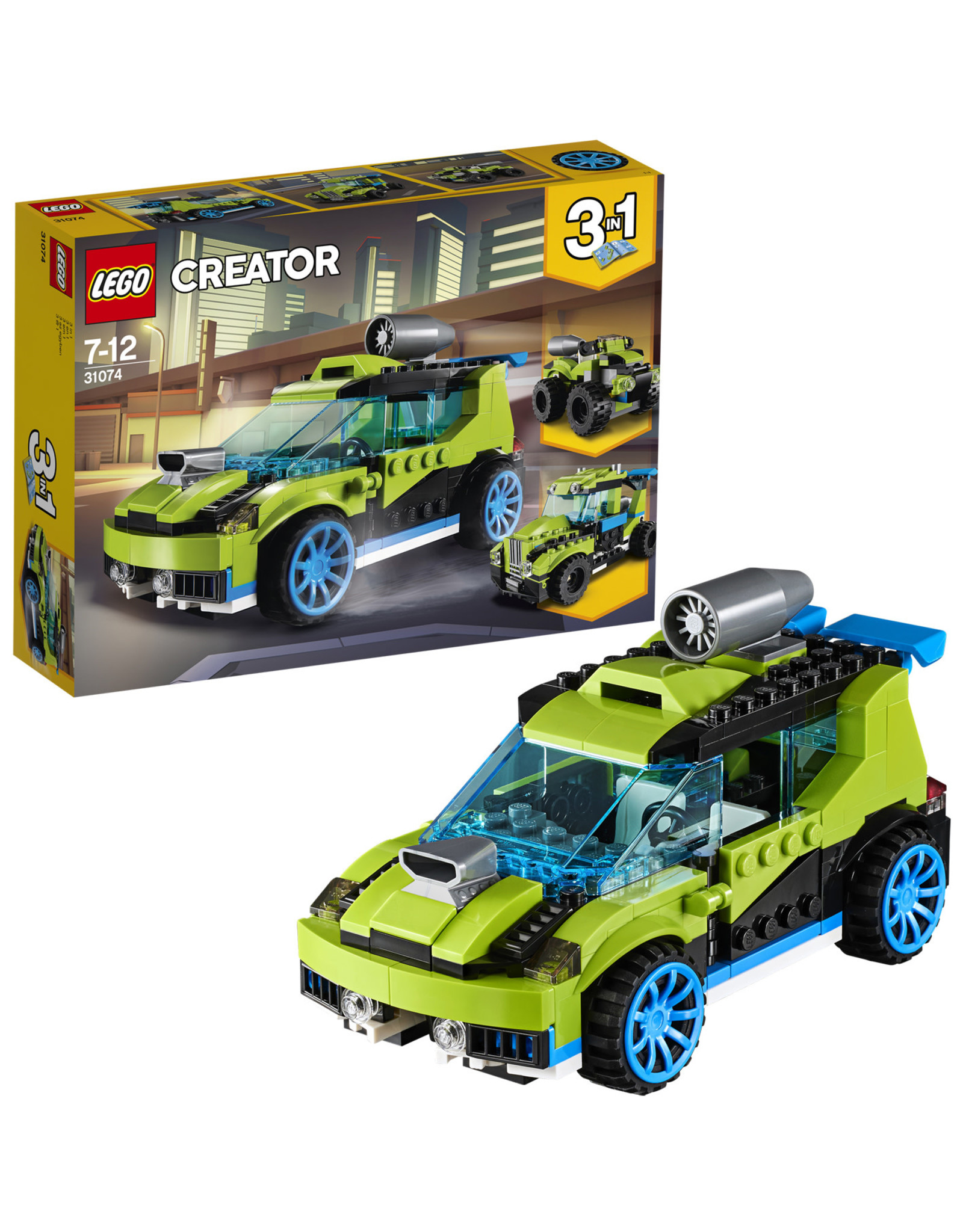 LEGO Lego Creator 31074 Raketrallyauto - Rocket Rally Car Creator