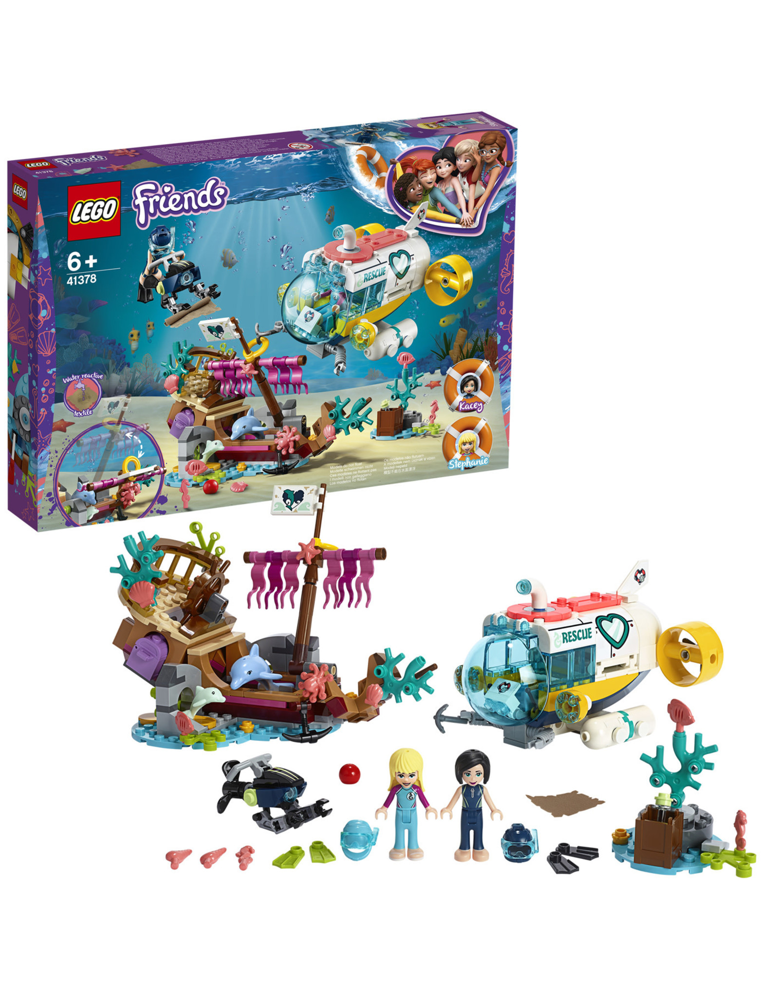 LEGO Lego Friends 41378  Dolfijnen Reddingsactie - Dolphins Rescue Mission