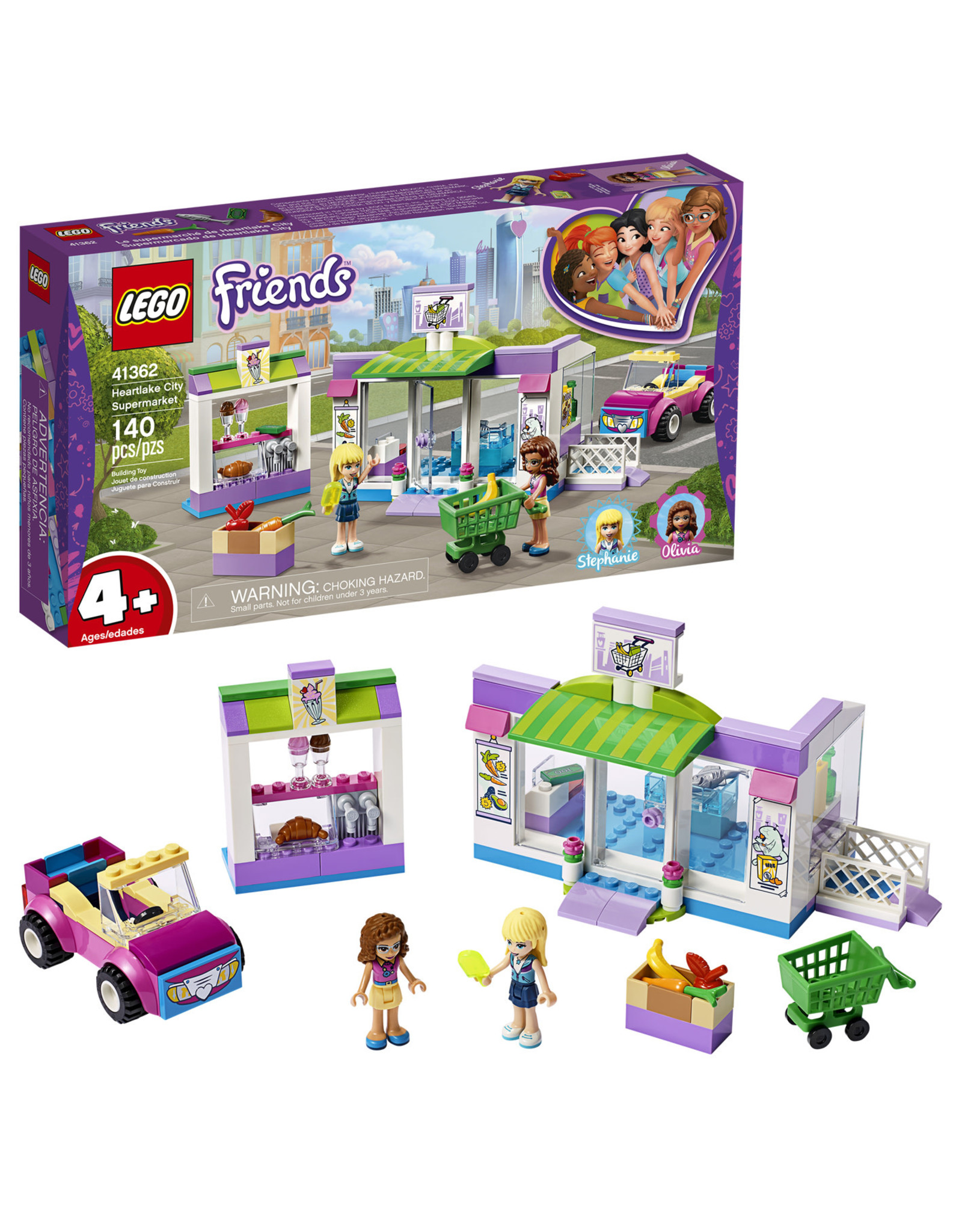LEGO Lego Friends  41362 Heartlake City Supermarkt - Supermarket