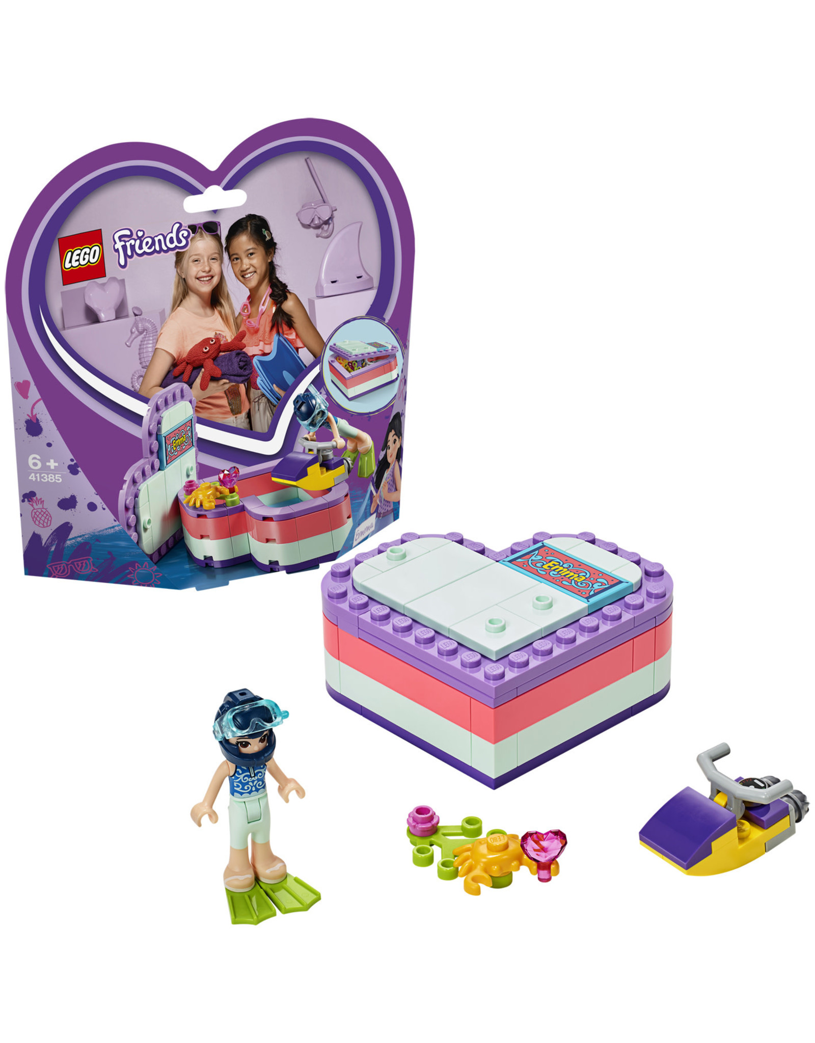 LEGO Friends Emma'S Hartvormige Zomerdoos - Summer Heart Box