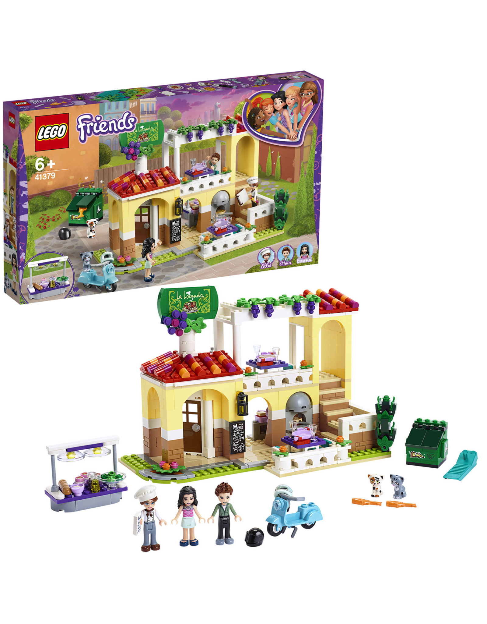 LEGO Lego Friends 41379 Heartlake City Restaurant - Prelim Restaurant