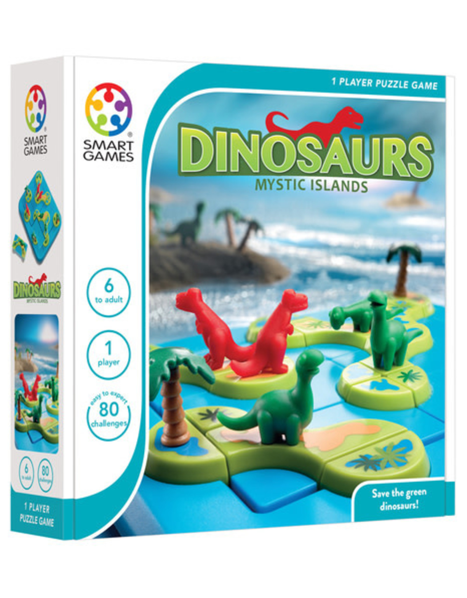 SmartGames SmartGames SG 282 Dinosaurs Mysterious Islands