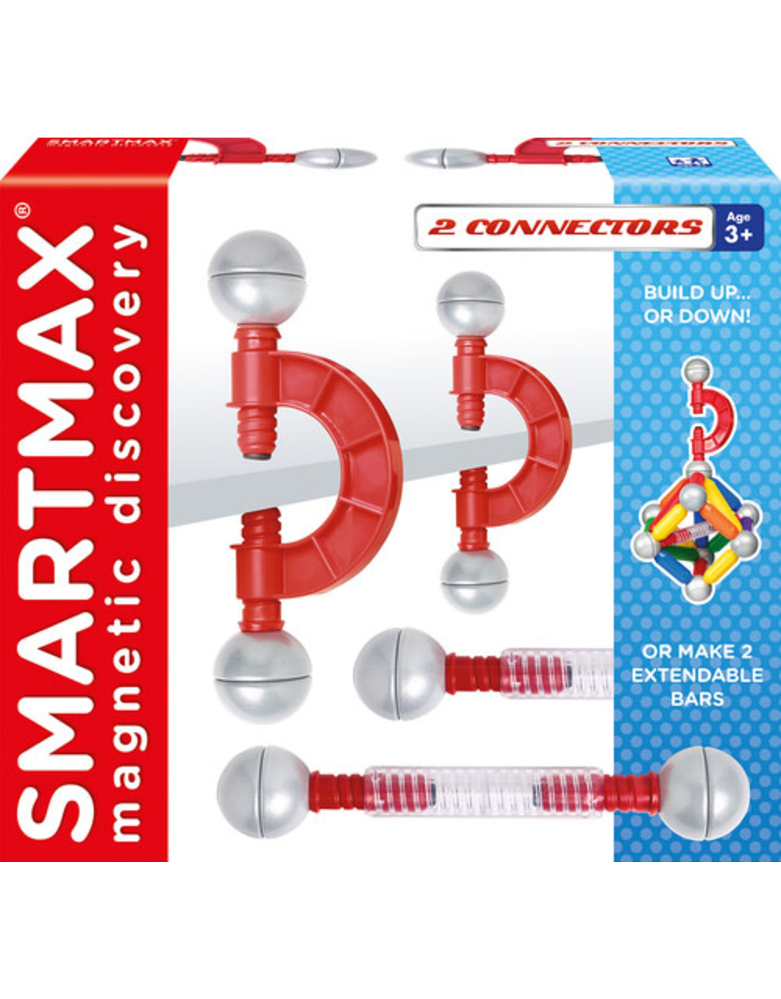 Smartmax SmartMax SMX 107 XT Set - 2 Connectors, Rood