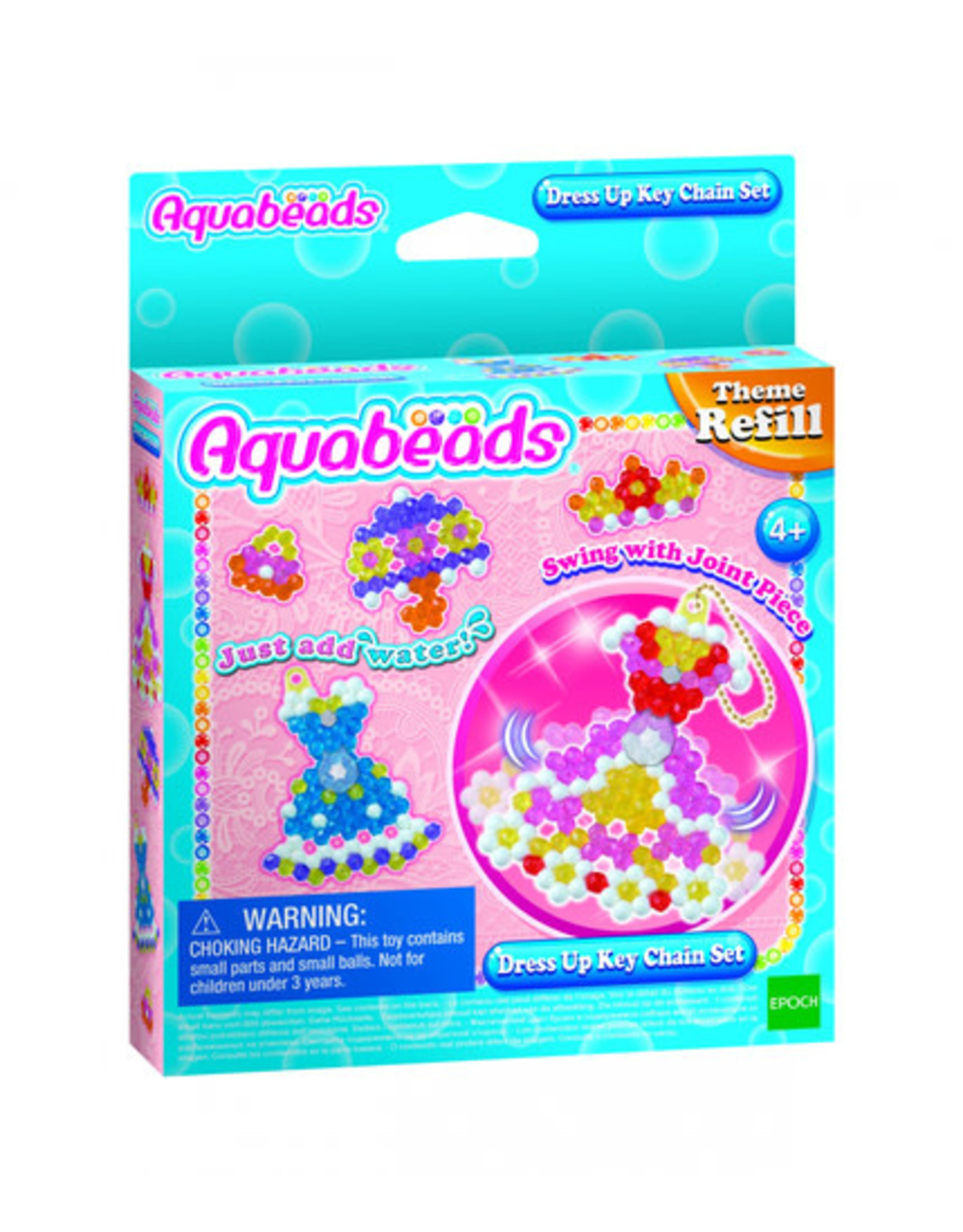 Aquabeads Aquabeads  31362 Sleutelhangerset Verkleden  - Dress Up Key Chain Set Navulling