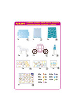 Aquabeads Aquabeads 31391 3D Koetsenset - 3D Crystal Carriage Aquabeads Aquabeads 31391 3D Koetsenset - 3D Crystal Carriage
