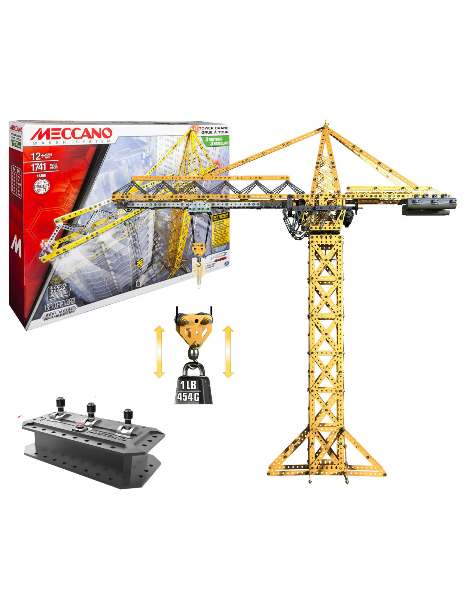 Meccano Meccano Tower Crane Autom.1.991