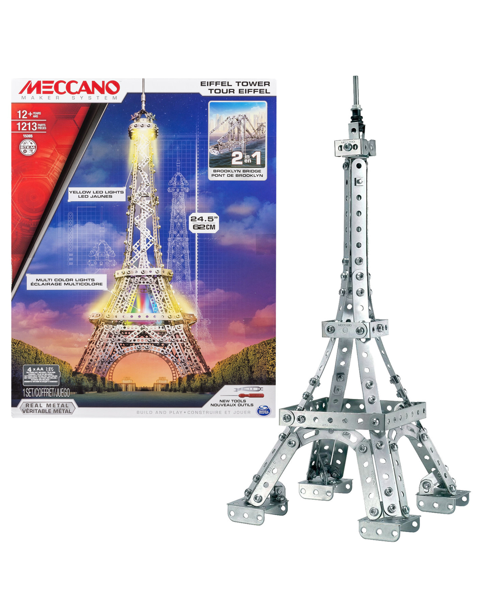 Meccano Meccano Eiffeltoren 1.563Dlg