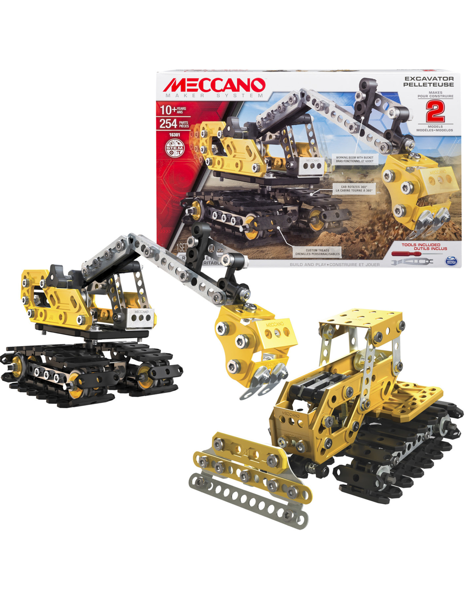 Meccano Meccano Construction Digger