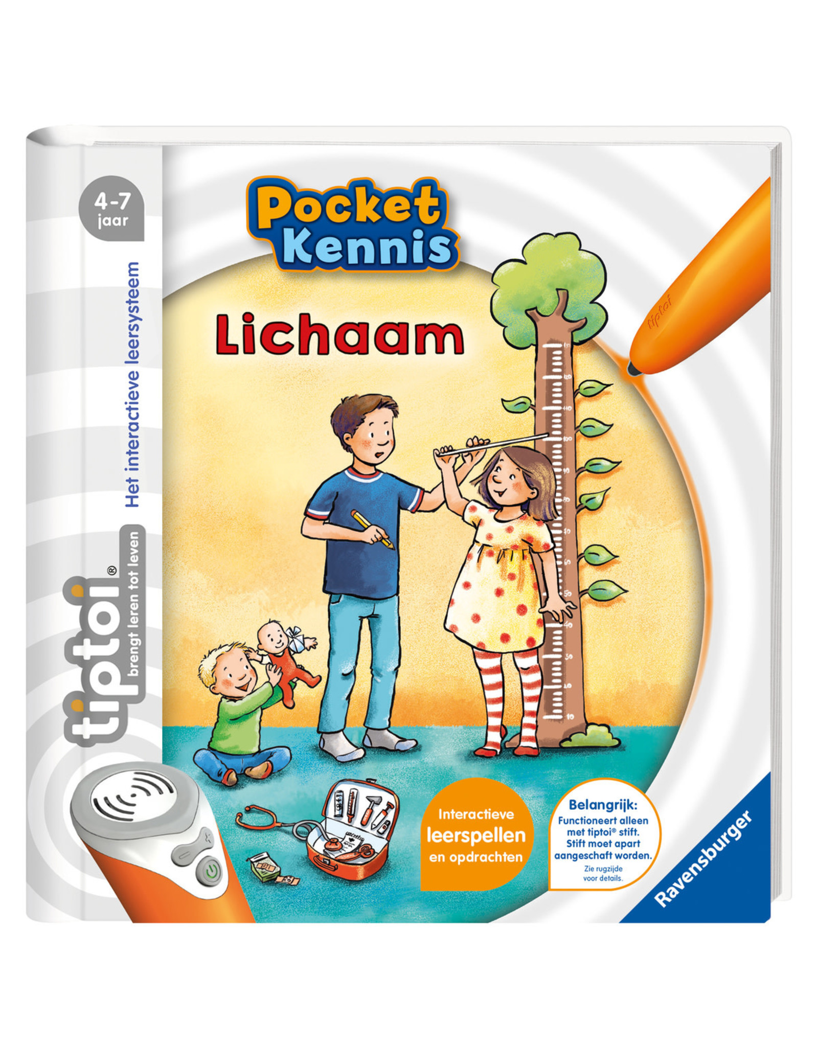 Tiptoi RavensburgerTiptoi Pocket Kennis: Lichaam