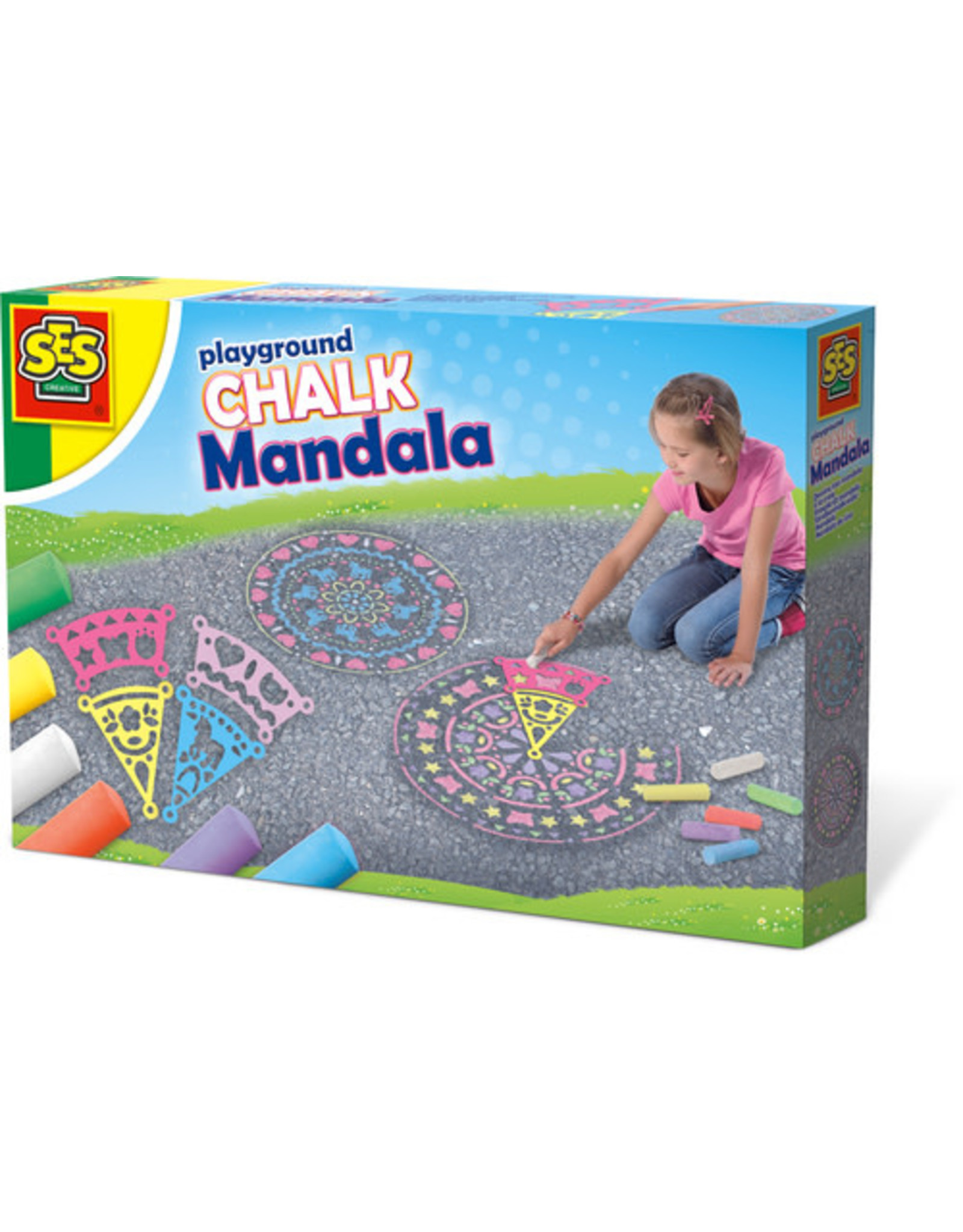 SES Creative SES Creative Chalk Mandala Playground