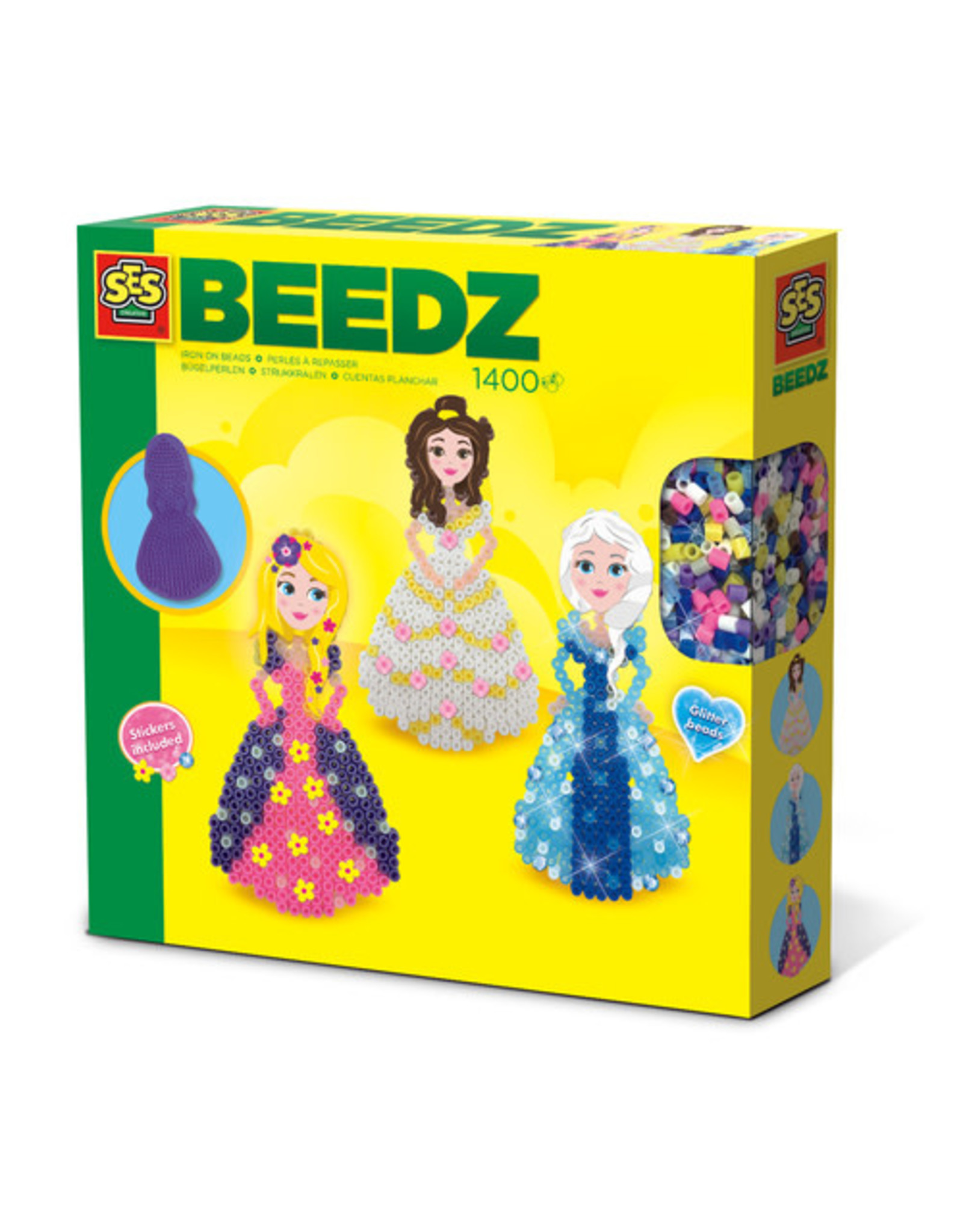 SES Creative SES Creative Beedz 06268 Strijkkralen - Prinsessen