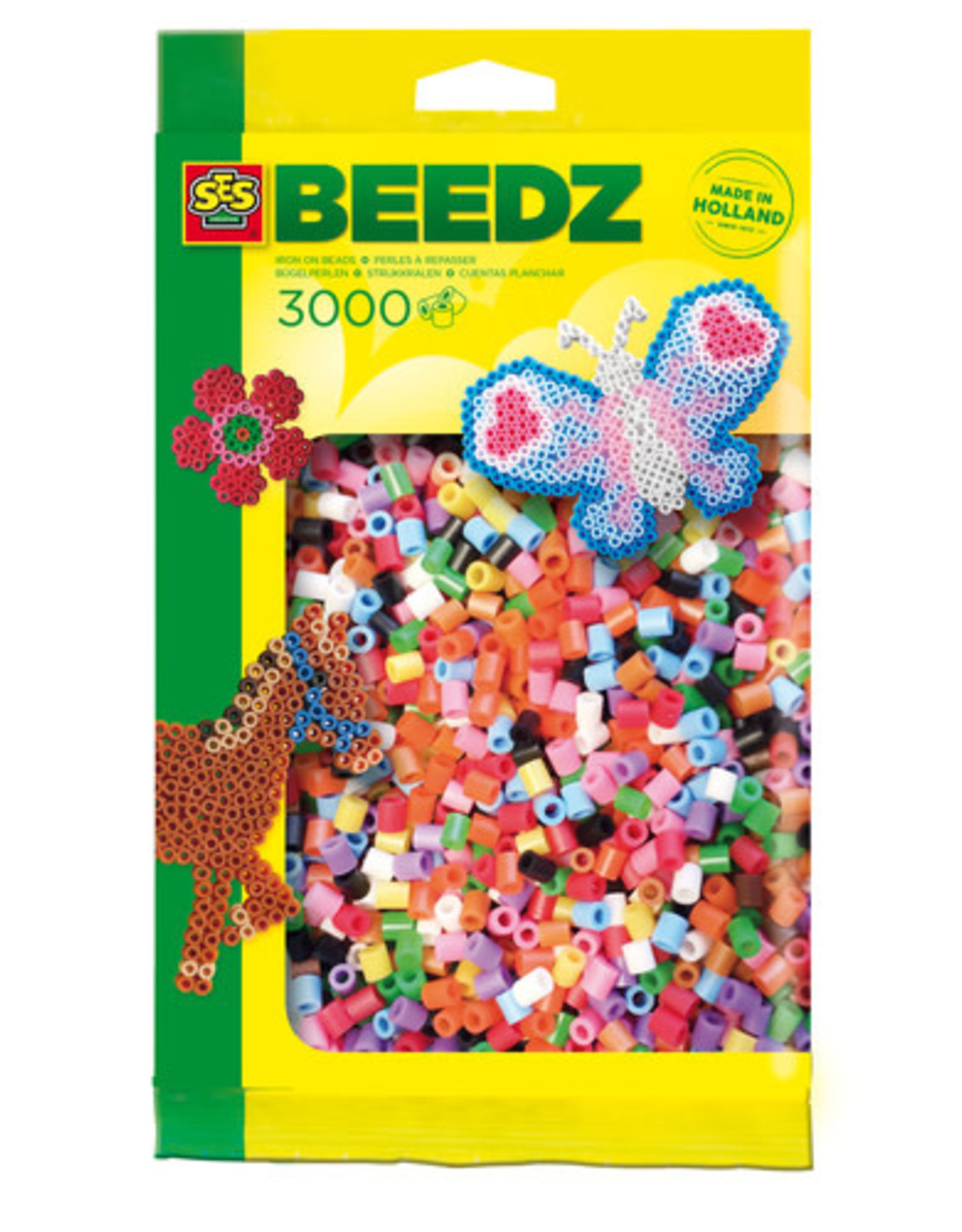 SES Creative SES Creative Beedz Strijkkralen Basic (3000 Stuks)