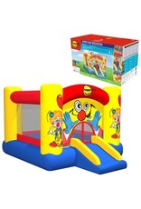 Happy Hop Kids Springkussen Clown Slide and Hoop  300x2250x175cm