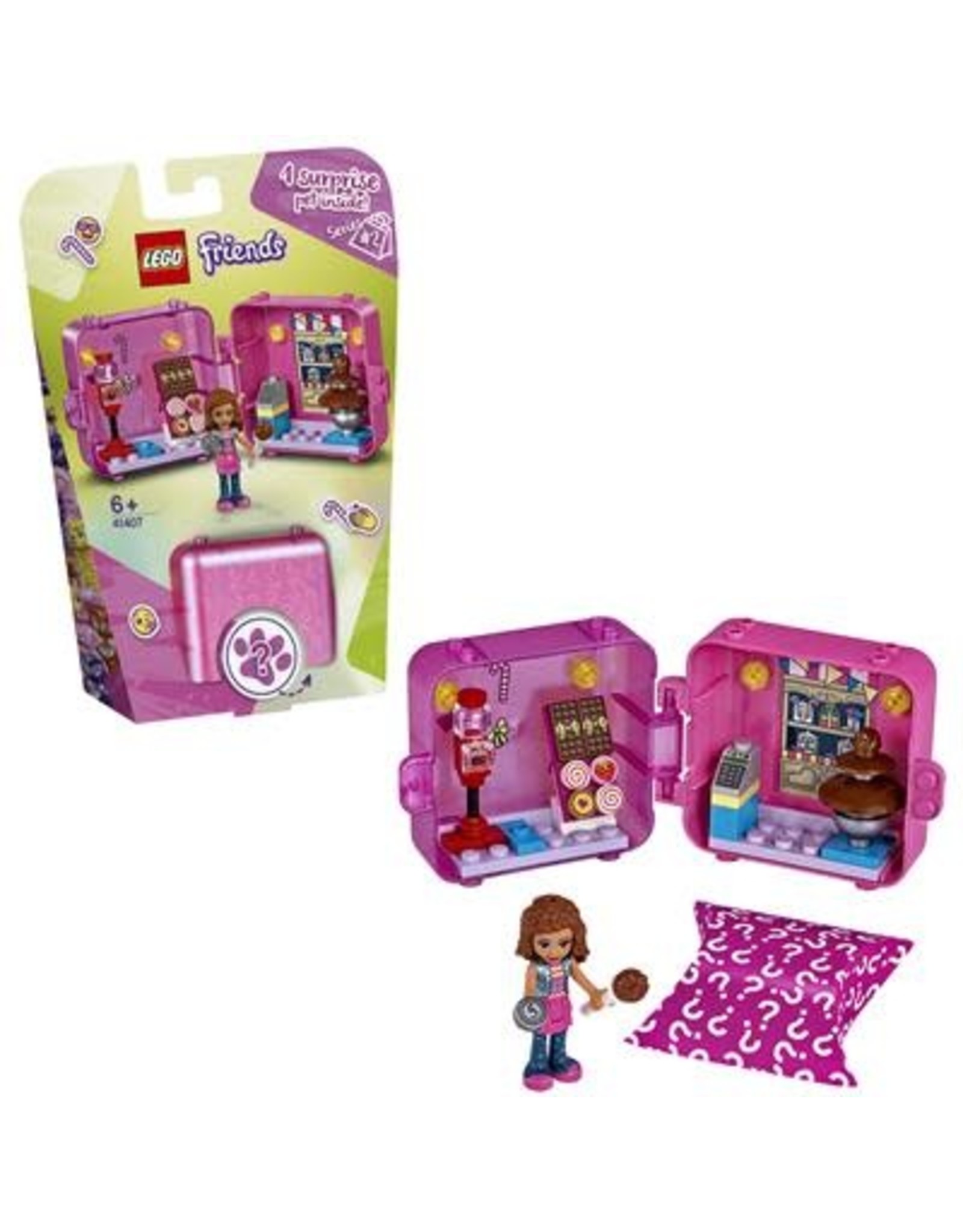 LEGO Lego Friends 41407 Olivia's winkelspeelkubus