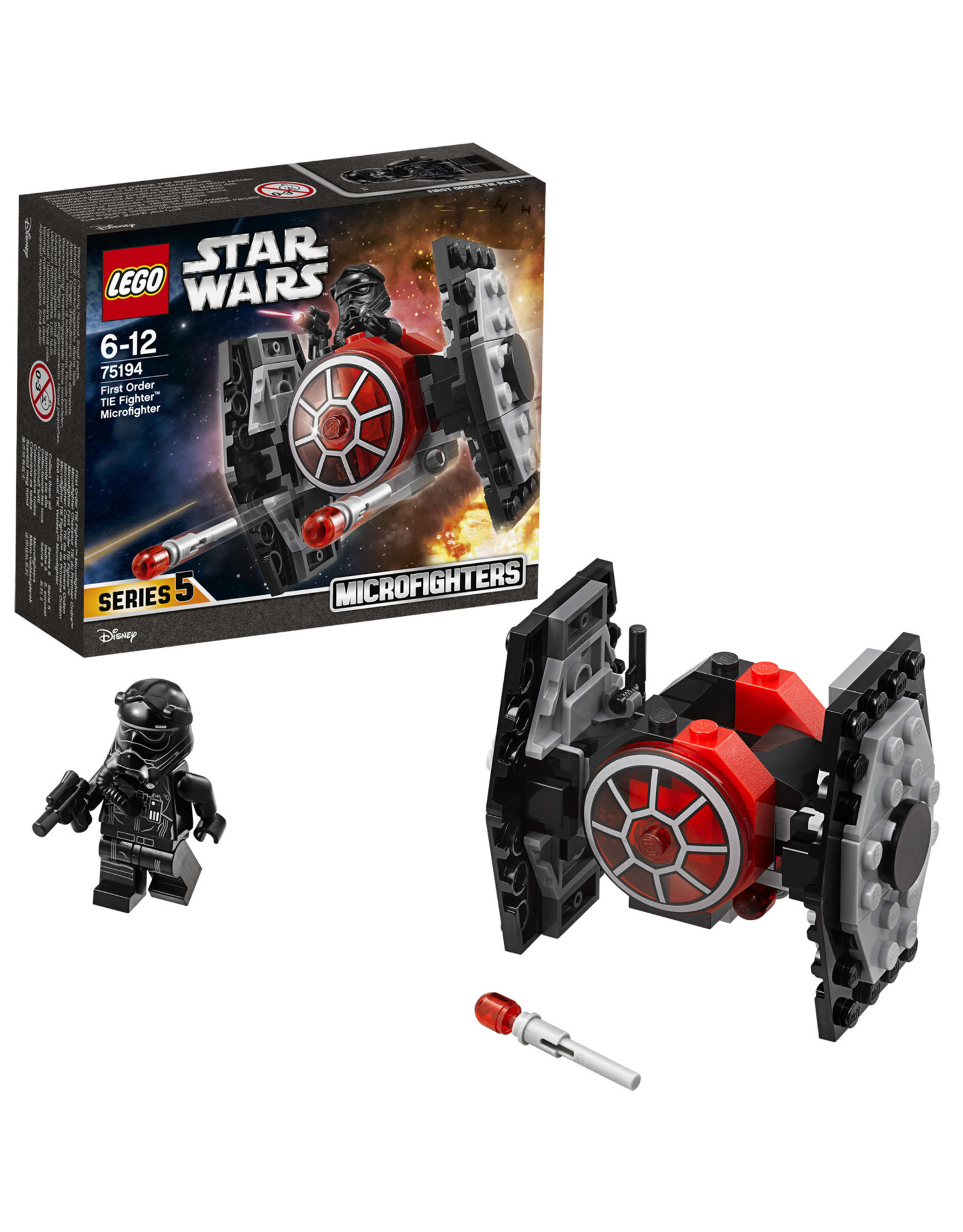 LEGO Lego  Star Wars 75194  Microfighters: First Order Tie Fighter
