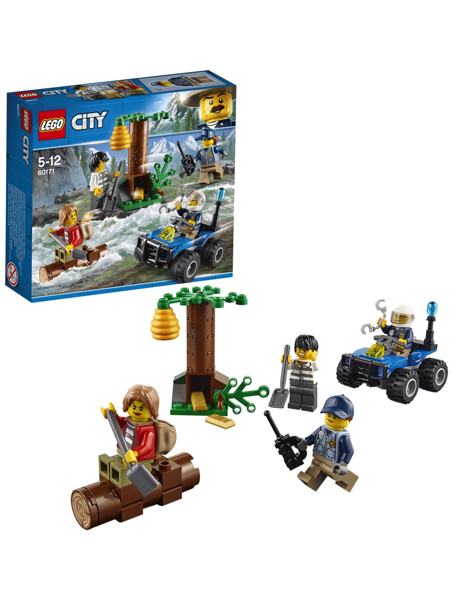 LEGO Lego City 60171 Bergachtervolging - Mountain Fugetives