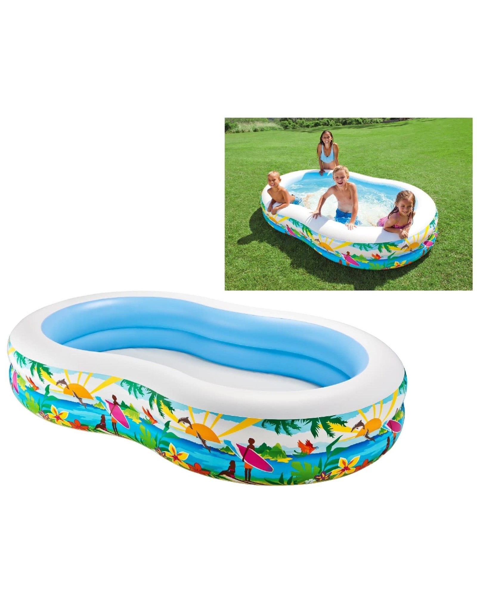 Intex Intex Paradise Pool 262x160x46