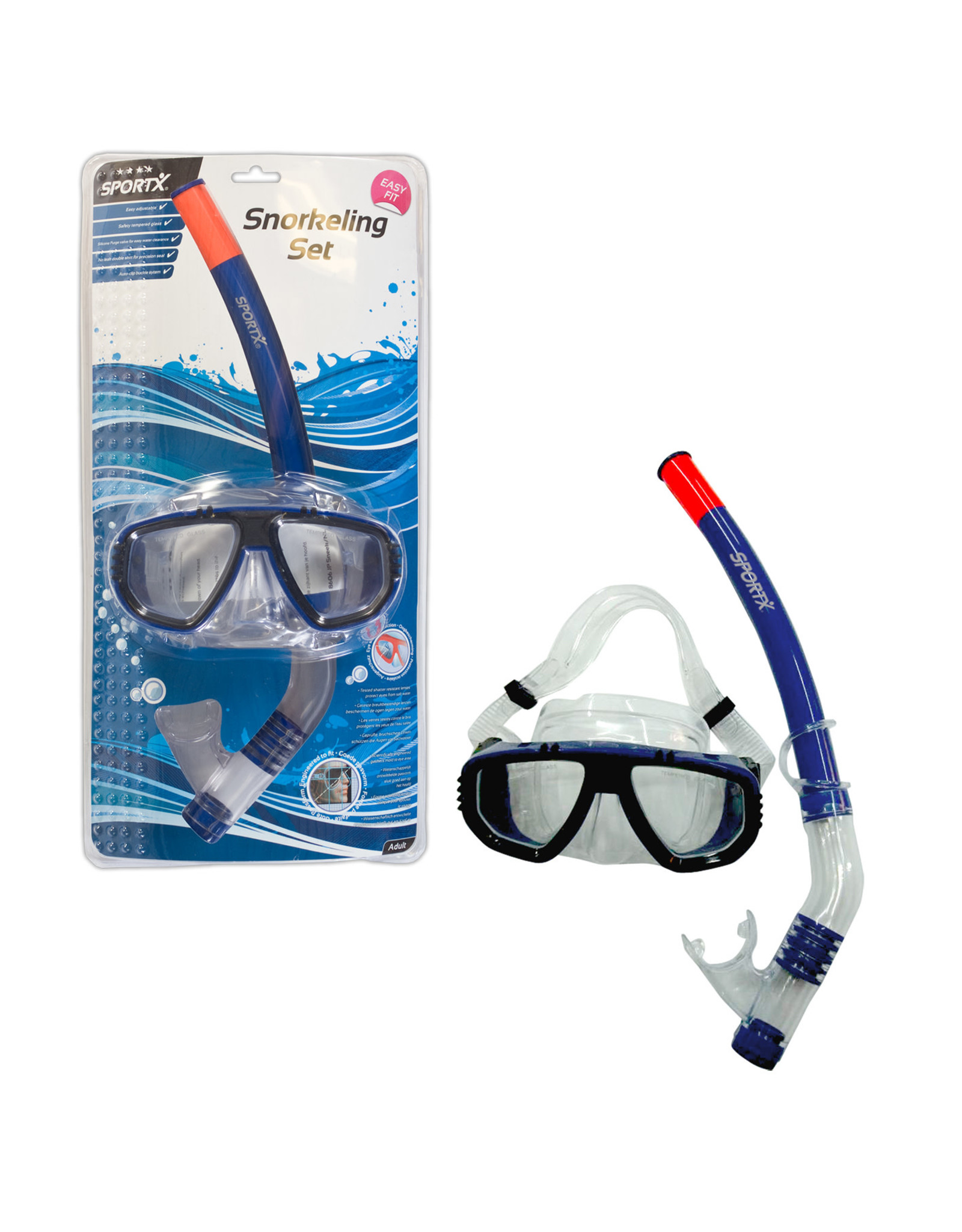 Sportx SportX Adult Snorkelset **** Sport