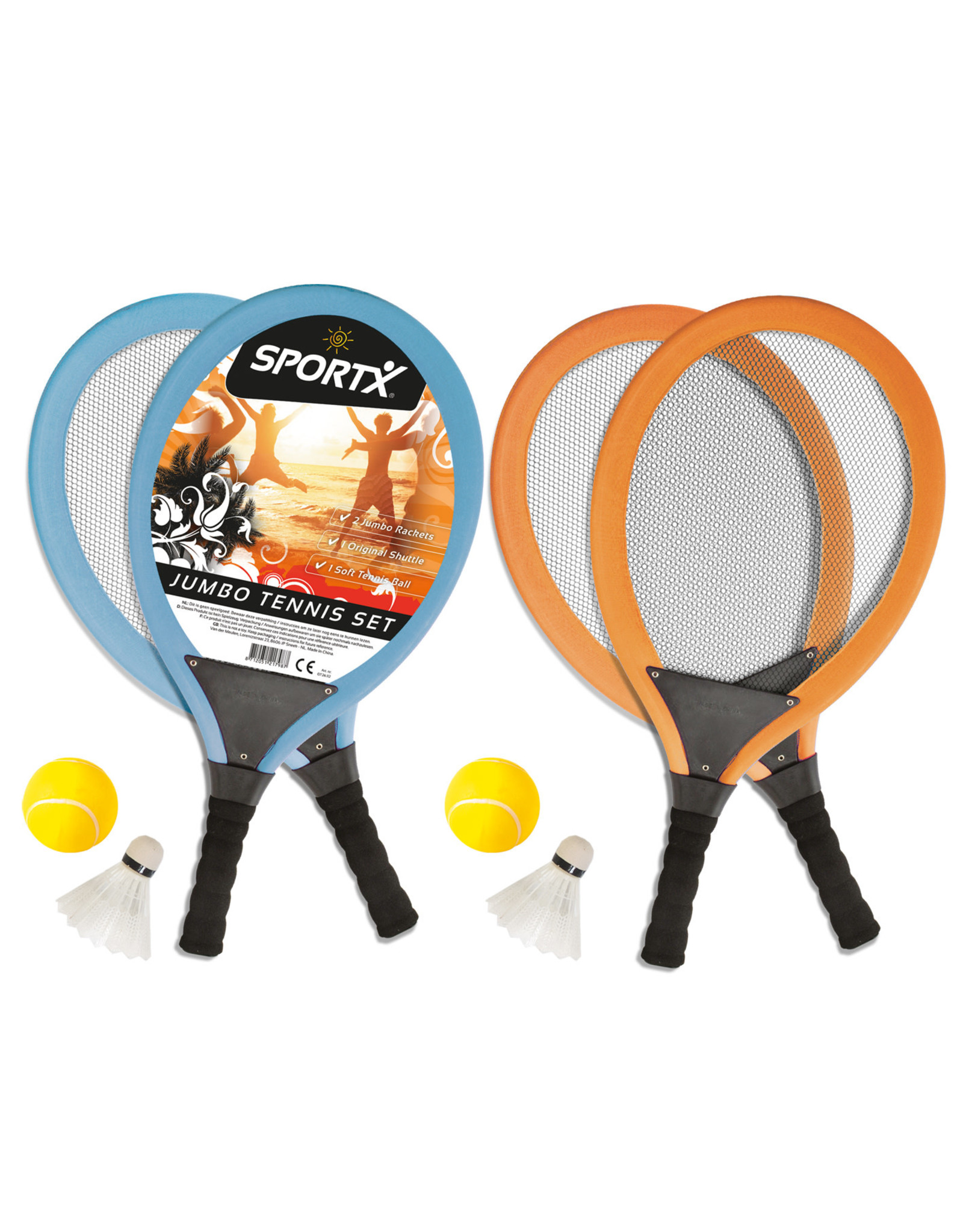 Sportx SportX Jumbo Tennis Set 2ass