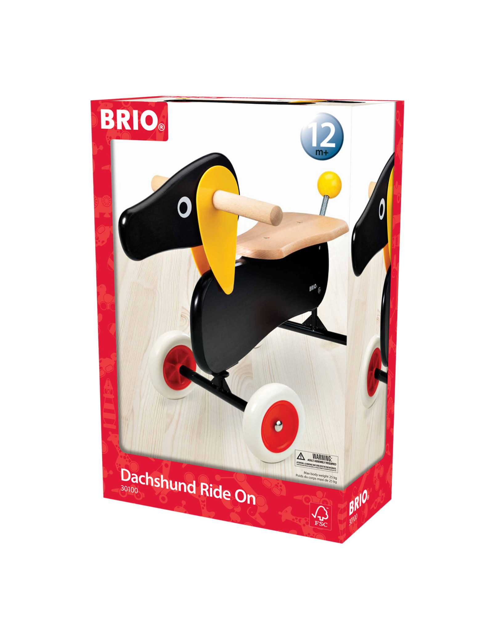 Brio Brio 30100 Loopfiets Teckel -  Ride-On Dachund