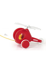 Brio Brio 30227 Helikopter Meetrekvoertuig - Pull Along Helicopter