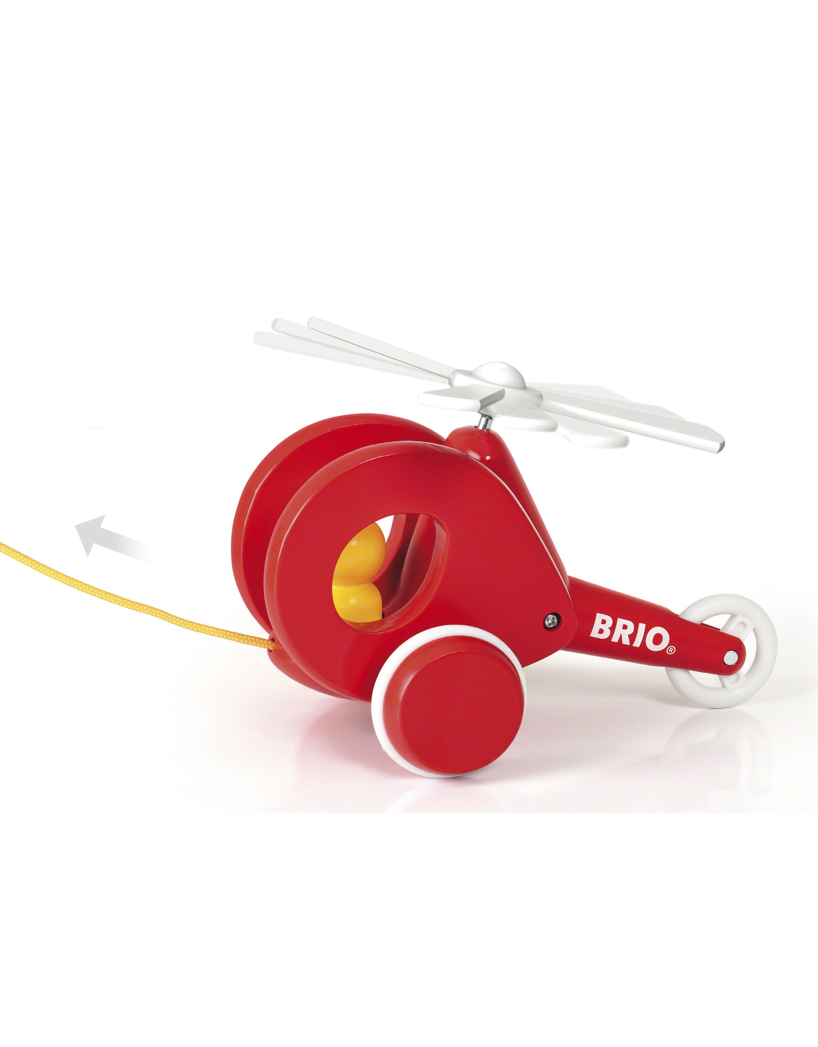 Brio Brio 30227 Helikopter Meetrekvoertuig - Pull Along Helicopter