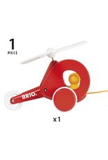 Brio Brio 30227 Helikopter Meetrekvoertuig - Pull Along Helicopter