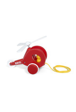 Brio Brio 30227 Helikopter Meetrekvoertuig - Pull Along Helicopter