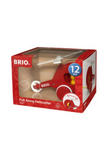 Brio Brio 30227 Helikopter Meetrekvoertuig - Pull Along Helicopter