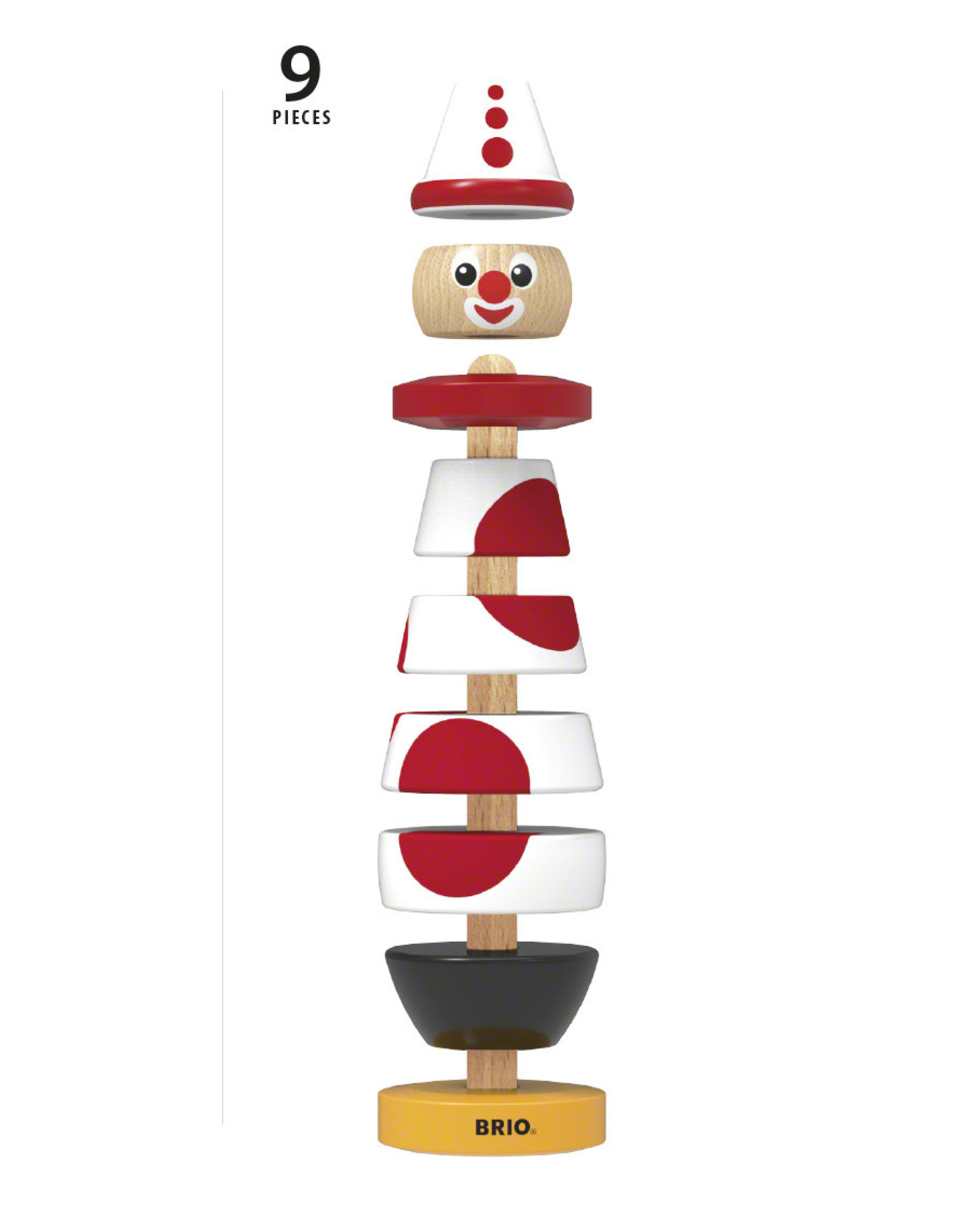 Brio Brio 30230 Stapelclown - Stacking Clown 60 jaar