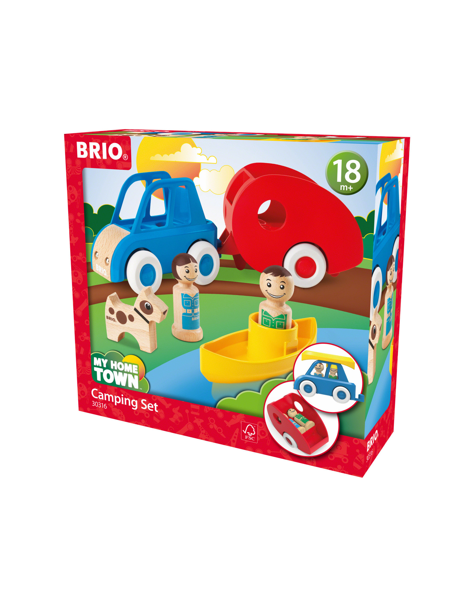 Brio Brio My Home Town 30316 Kampeerset - Campingset