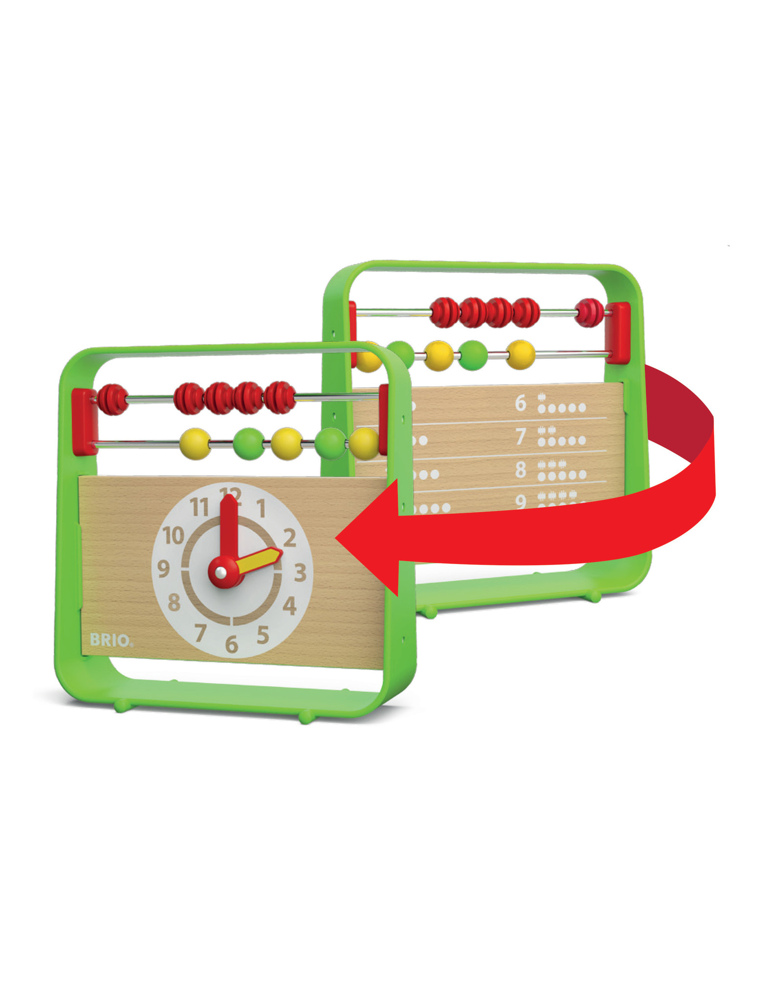 Brio Brio 30447 Telraam met Klok - Abacus With Clock