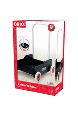 Brio Brio 31351 Zwarte Loopwagen -  Toddler Wobbler Black