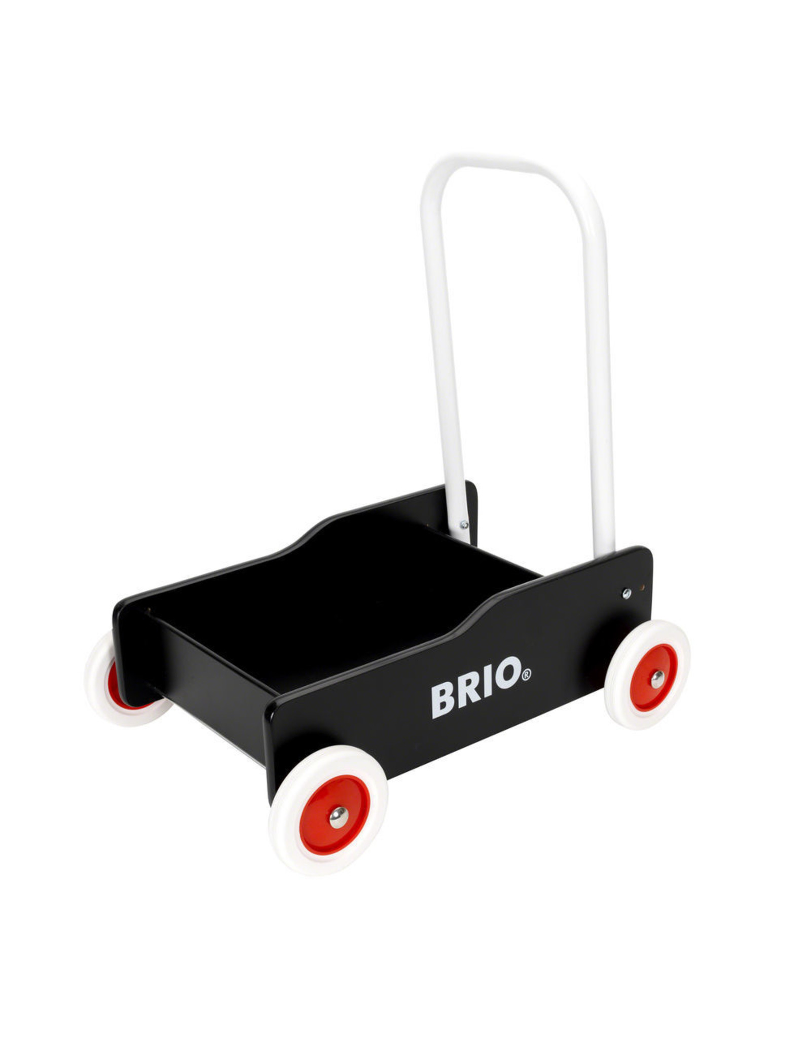 Brio Brio 31351 Zwarte Loopwagen -  Toddler Wobbler Black