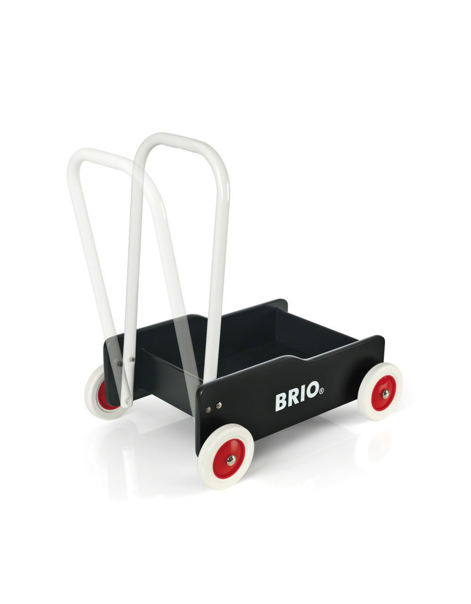 Brio Brio 31351 Zwarte Loopwagen -  Toddler Wobbler Black