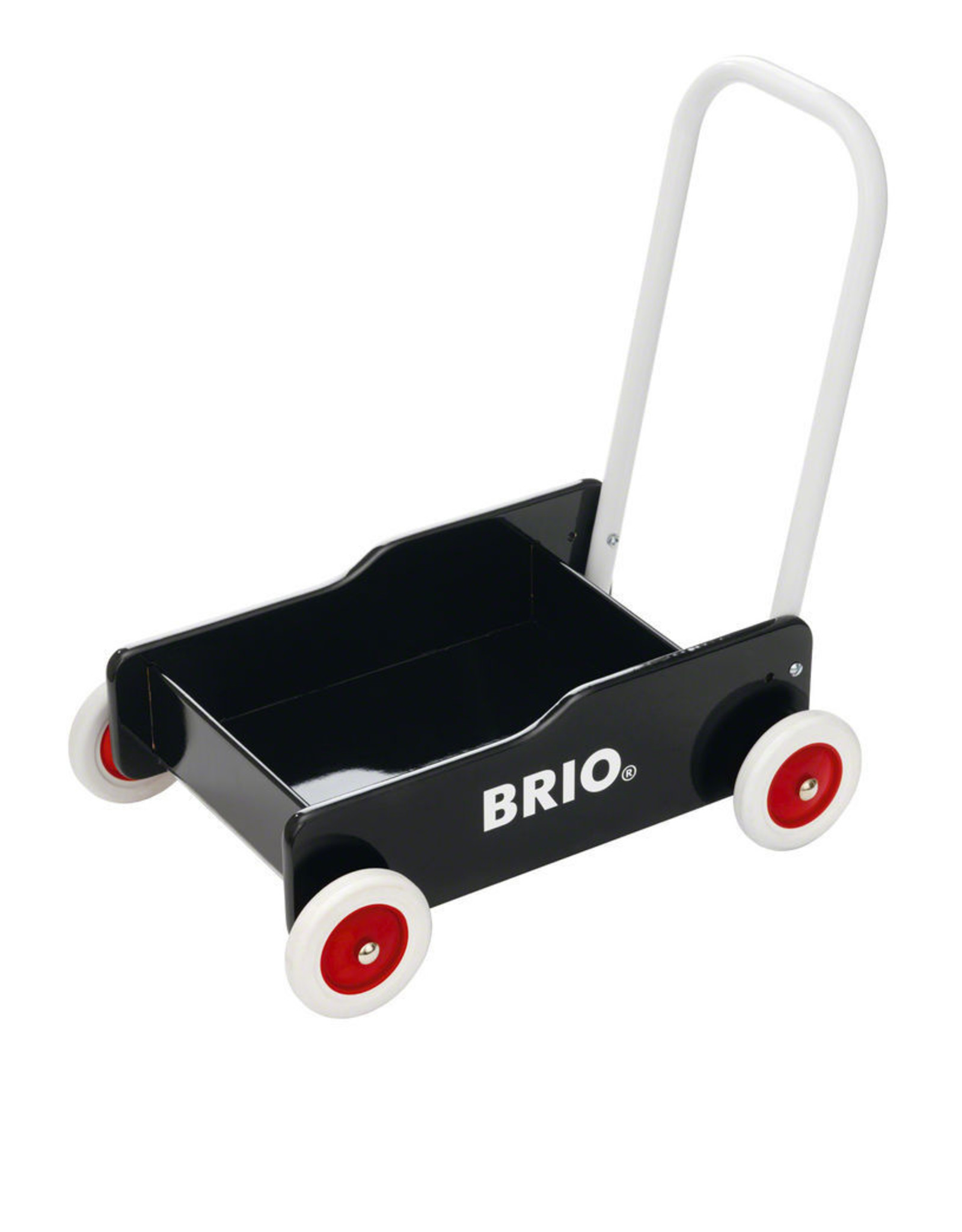 Brio Brio 31351 Zwarte Loopwagen -  Toddler Wobbler Black