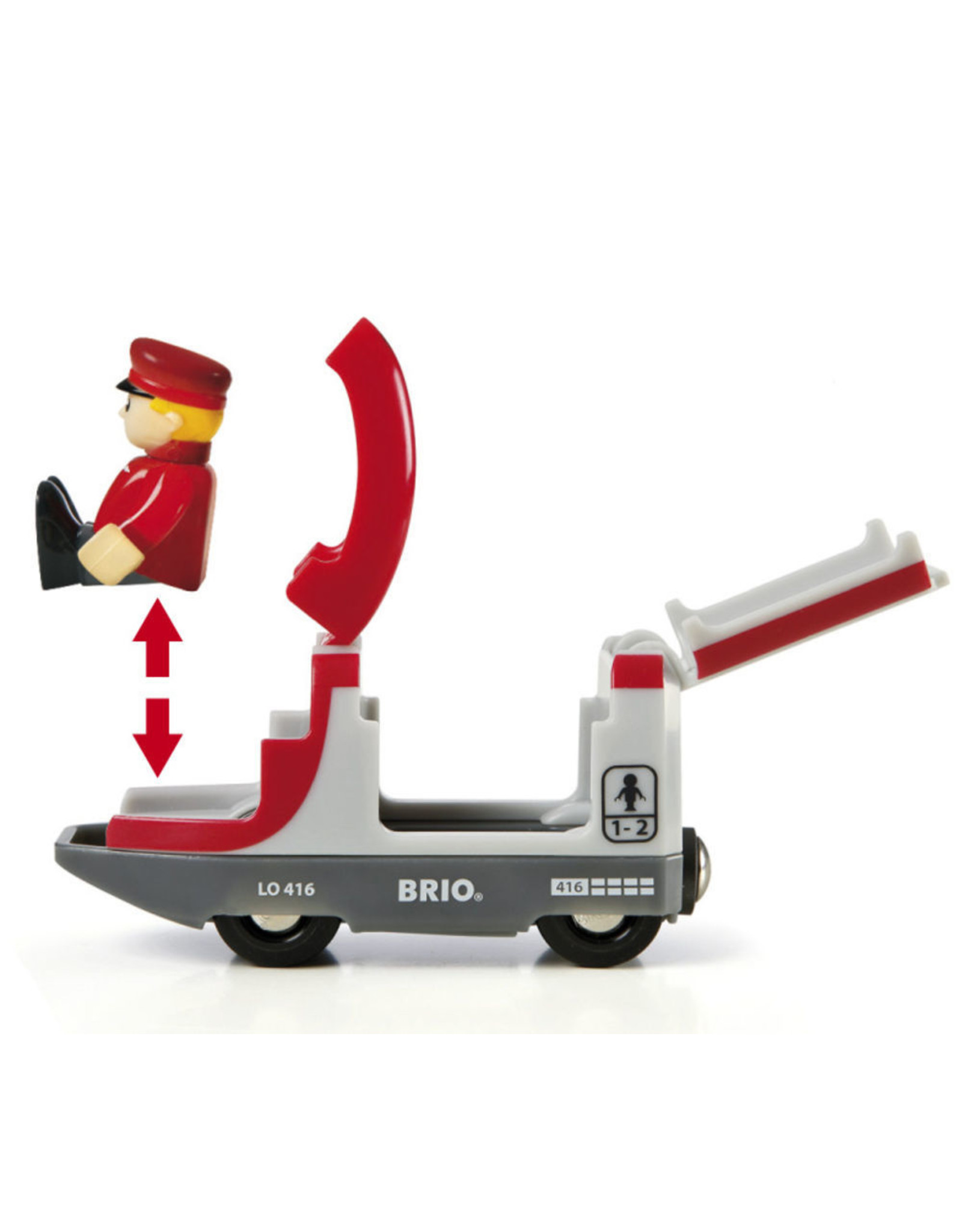 Brio Brio World 33209 Spoor en Weg Reisset -  Rail & Road Travel Set