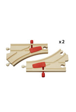 Brio Brio World 33344 Meganische Spoorwissels -  Mechanical Switches