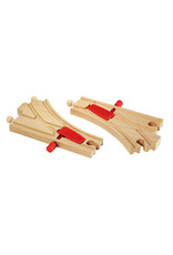 Brio Brio World 33344 Meganische Spoorwissels -  Mechanical Switches
