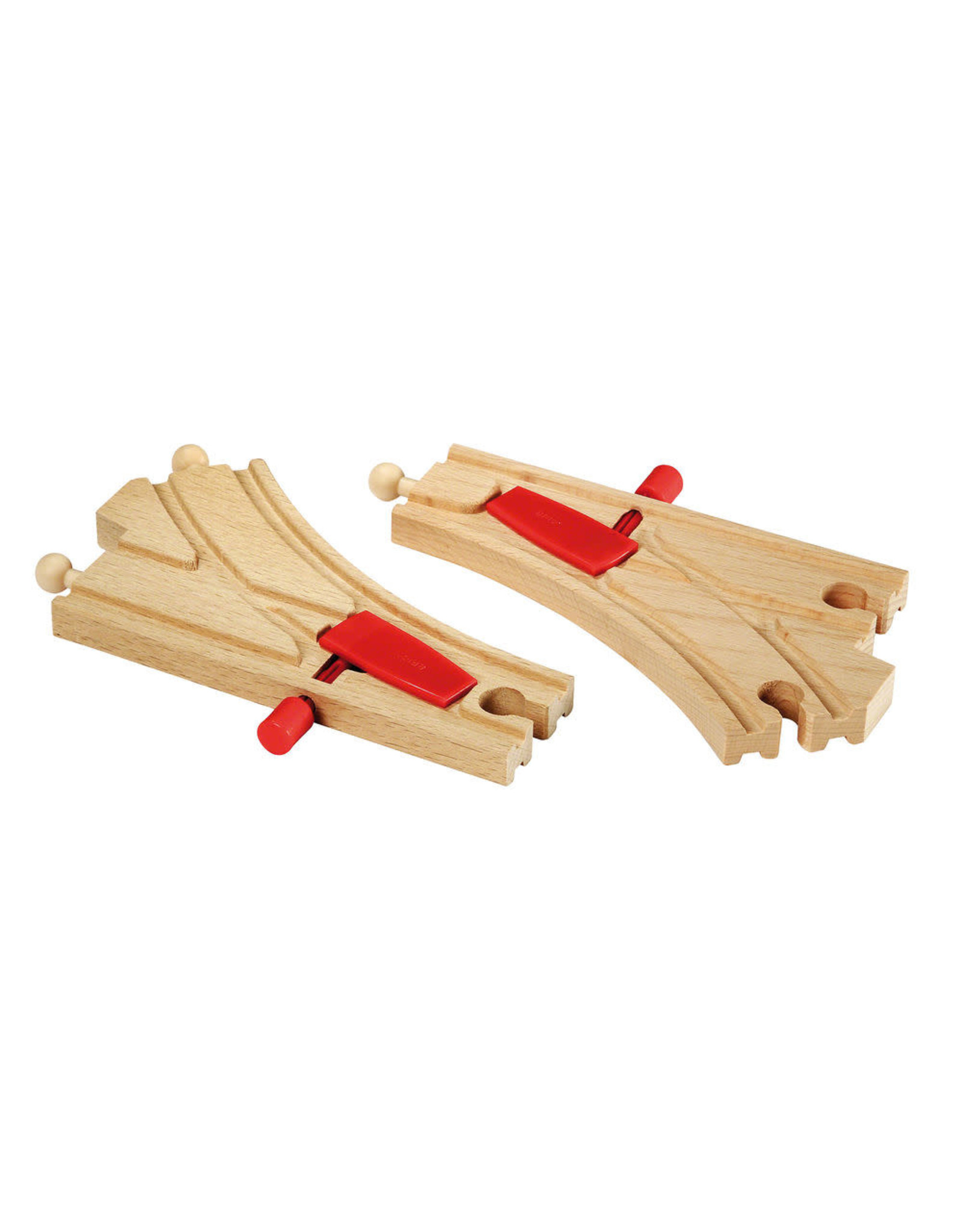 Brio Brio World 33344 Meganische Spoorwissels -  Mechanical Switches
