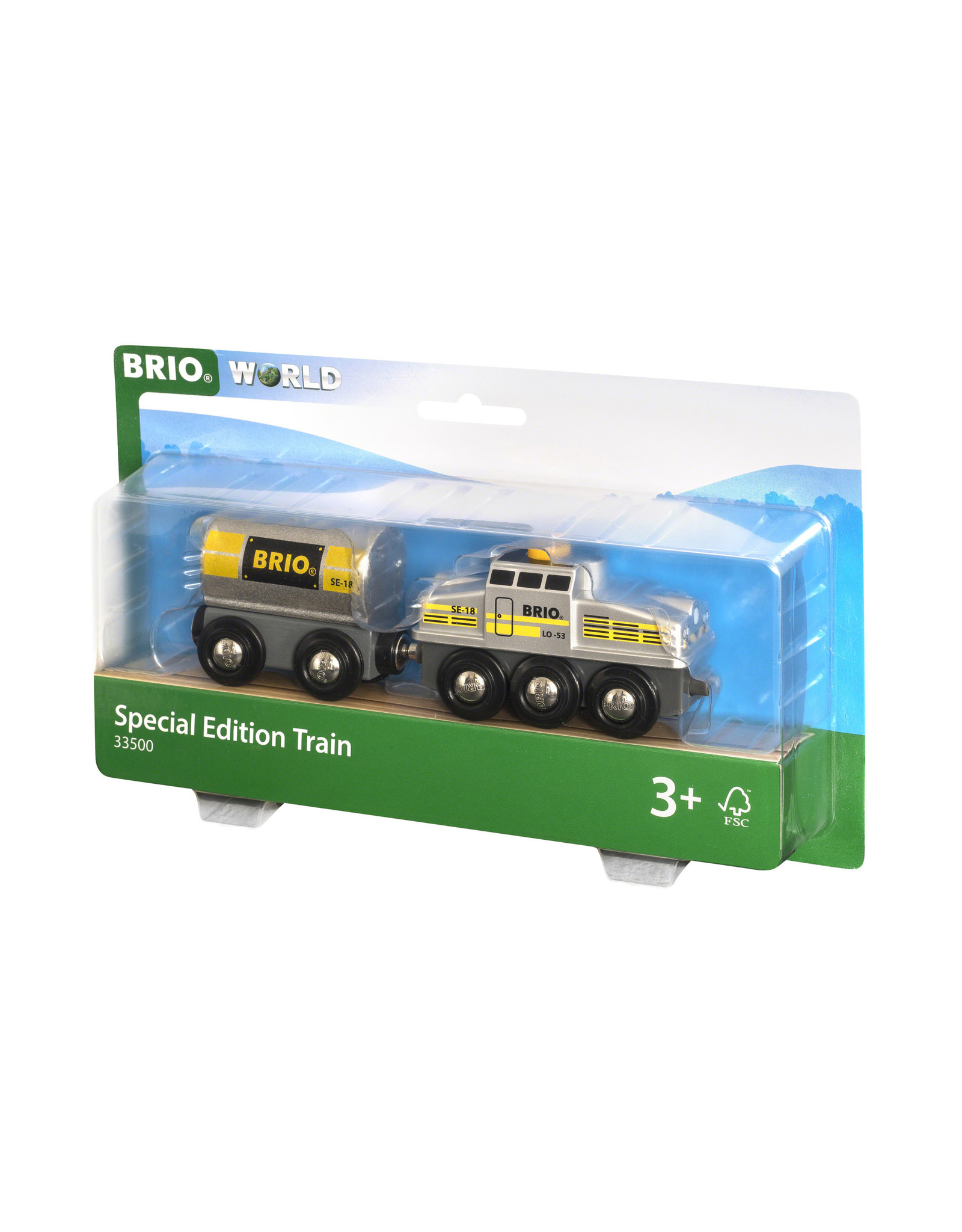 Brio Brio World 33500 Speciale Editie Zilverkleurige  Trein - Special Edition Train