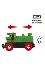 Brio Brio World 33595 Groene Locomotief op Batterijen -  Battery Powered Engine