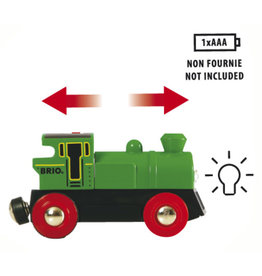 Brio Brio World 33595 Groene Locomotief op Batterijen -  Battery Powered Engine